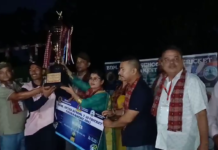 भीमदत्त नगर स्तरिय टि २० क्रिकेट प्रतियोगिताको उपाधी मोर्निङ ग्लोरी स्कुललाई